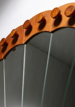 Compasso - Peacock Shaped Wall Mirror by Pallucco Compasso - Peacock Shaped Wall Mirror by Pallucco