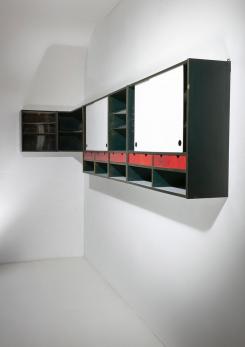 Compasso - "Bermuda" Wall Cabinets by Corsini & Wiskemann for La Rinascente