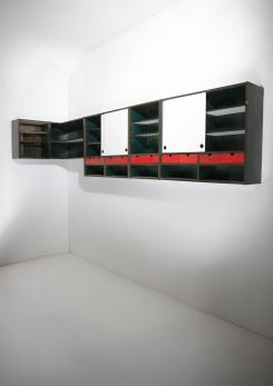 Compasso - "Bermuda" Wall Cabinets by Corsini & Wiskemann for La Rinascente