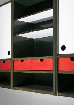 Compasso - "Bermuda" Wall Cabinets by Corsini & Wiskemann for La Rinascente