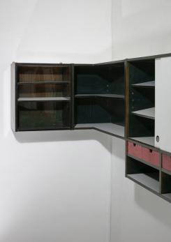 Compasso - "Bermuda" Wall Cabinets by Corsini & Wiskemann for La Rinascente