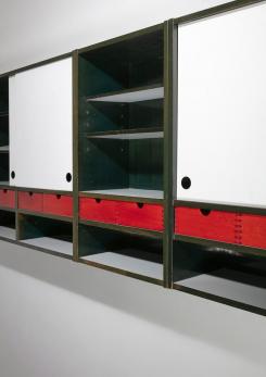 Compasso - "Bermuda" Wall Cabinets by Corsini & Wiskemann for La Rinascente