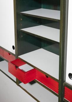 Compasso - "Bermuda" Wall Cabinets by Corsini & Wiskemann for La Rinascente