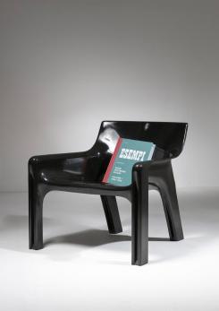 Compasso - Pair of "Vicario" Chairs and "Arcadia" Table by Vico Magistretti for Artemide