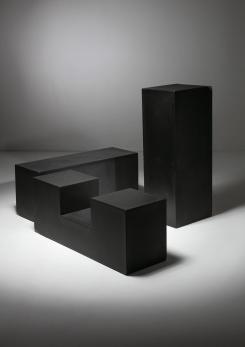 Compasso - Set of Three "Scacchi" Tables by Mario Bellini for C&B Italia