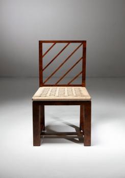 Compasso - Italian 30s Burl Chair