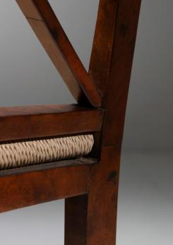 Compasso - Italian 30s Burl Chair