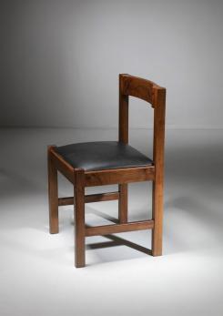 Compasso - Set of Six "Torbecchia" Chairs by Giovanni Michelucci for Poltronova