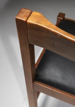 Compasso - Set of Six "Torbecchia" Chairs by Giovanni Michelucci for Poltronova