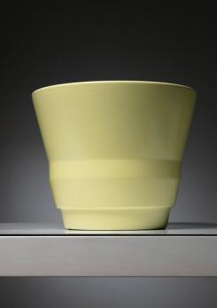 Compasso - Yellow Cache Pot by Guido Andloviz for SCI Laveno Compasso - Yellow Cache Pot by Guido Andloviz for SCI Laveno
