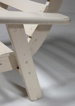 Compasso - Six Patio Chairs Attributed to Carlo Hauner for Reguitti