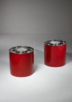 Compasso - Pair of "Giano" Low Tables by Emma Schweinberger for Artemide