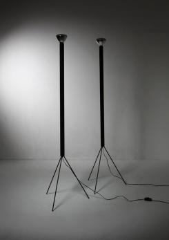 Compasso - Pair of "Luminator" Floor Lamps by Castiglioni for Flos