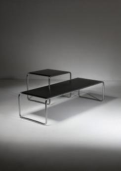 Compasso - Pair of "Laccio" Matching Tables by Marcel Breuer for Gavina