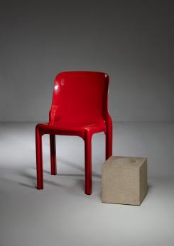 Compasso - Italian 70s Concrete Lamp