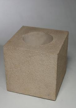 Compasso - Italian 70s Concrete Lamp