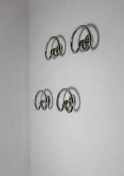 Compasso - Se of Four "Samo" Coat Pegs by Sergio Mazza for Artemide