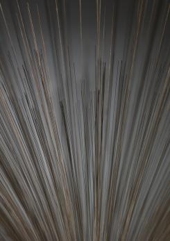 Compasso - "Spray" Metal Sculpture in the Style of Harry Bertoia