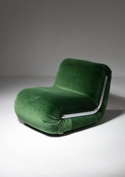 Compasso - "Boomerang" Chair by Rodolfo Bonetto for Flexform