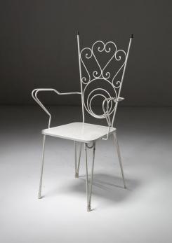Compasso - Italian 50s Iron Garden Chair