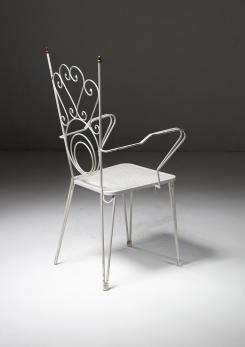 Compasso - Italian 50s Iron Garden Chair