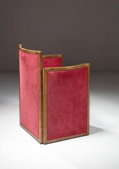 Compasso - Three Armchairs by Tito Agnoli for La Linea