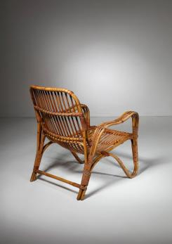 Compasso - "PG 1" Wicker Chair by Azucena