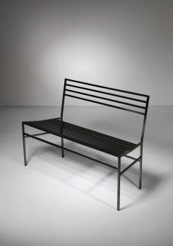 Compasso - "Straw" Benches by Kazuo Shinohara for Sawaya&Moroni