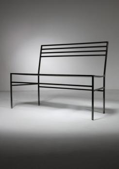 Compasso - "Straw" Benches by Kazuo Shinohara for Sawaya&Moroni