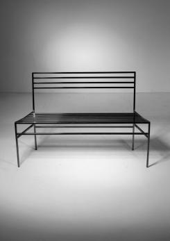 Compasso - "Straw" Benches by Kazuo Shinohara for Sawaya&Moroni