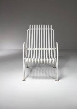 Compasso - Pair of Italian 60s Patio Metal Chairs