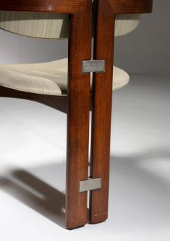 Compasso - Pair of "Pamplona" Armchairs by Savini for Pozzi