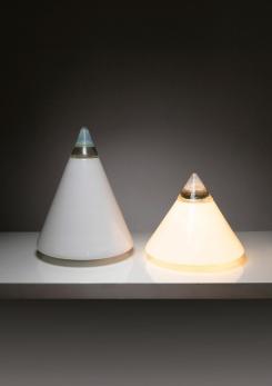 Compasso - Set of Two "Rio" Murano Glass Table Lamps by Giusto Toso for Leucos