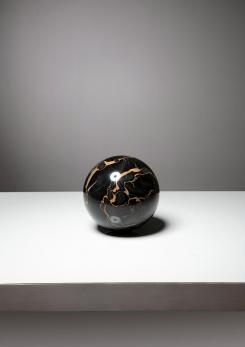 Compasso - Large Portoro Marble Sphere