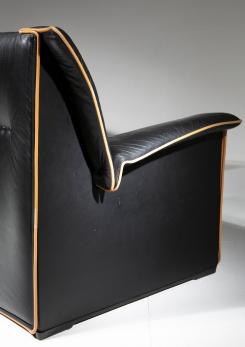 Compasso - Pair of "Lauriana" Lounge Chairs by Afra and Tobia Scarpa for B&B Italia
