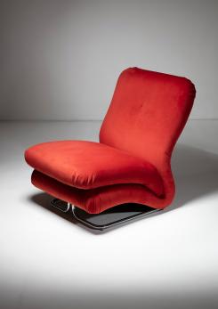 Compasso - Set of Two "Cigno" Chairs by Vittorio Varo for IPE