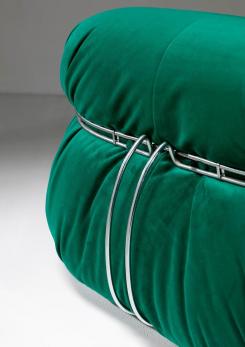 Compasso - Pair of "Soriana" Lounge Chairs by Afra and Tobia Scarpa for Cassina