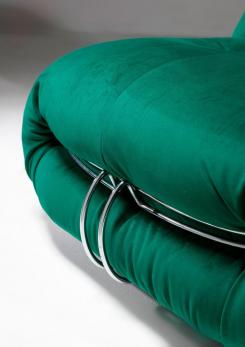 Compasso - Pair of "Soriana" Lounge Chairs by Afra and Tobia Scarpa for Cassina