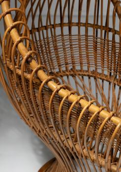 Compasso - Wicker Cradle by Sergio Asti for Bonacina
