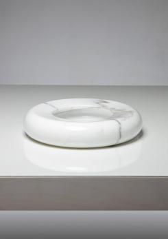 Compasso - Carrara Marble Centerpiece by Di Rosa and Giusti for Up&Up, Italy, 1970s