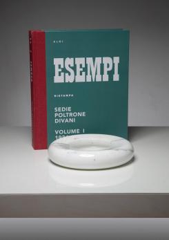 Compasso - Carrara Marble Centerpiece by Di Rosa and Giusti for Up&Up, Italy, 1970s