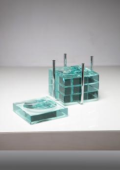 Compasso - Set of Stacking Trays by Gallotti e Radice