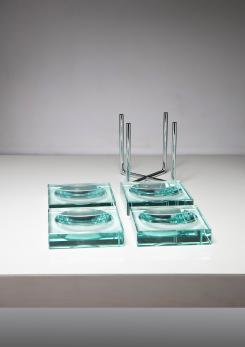 Compasso - Set of Stacking Trays by Gallotti e Radice