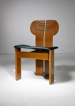 Compasso - Twelve "Africa" Chairs by Tobia Scarpa for Maxalto