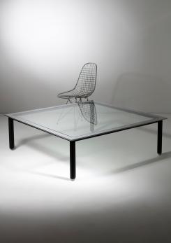 Compasso - Large "Fasce Cromate" Coffee Table by Luigi Caccia Dominioni for Azucena