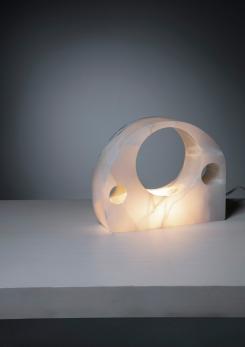 Compasso - Italian 60s Alabaster Table Lamp