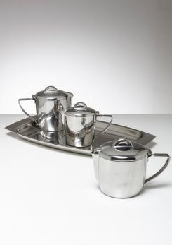 Compasso - Steel Set by Gio Ponti for Calderoni