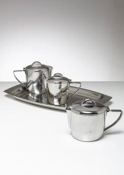 Compasso - Steel Set by Gio Ponti for Calderoni