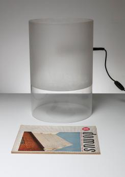 Compasso - Plexiglass prototype "Fatua" Table Lamp by Guido Rosati for Fontana Arte