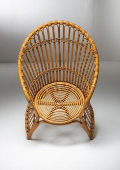 Compasso - Italian 60s Wicker Chair